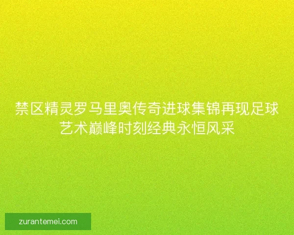 禁区精灵罗马里奥传奇进球集锦再现足球艺术巅峰时刻经典永恒风采